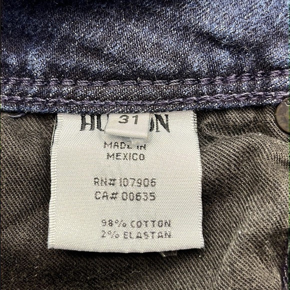 Hudson Jeans Collin Flap Skinny Jean Size 31 - Picture 9 of 16